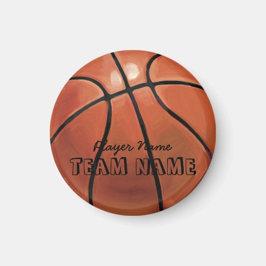 Basketball Magneet (Voorkant)