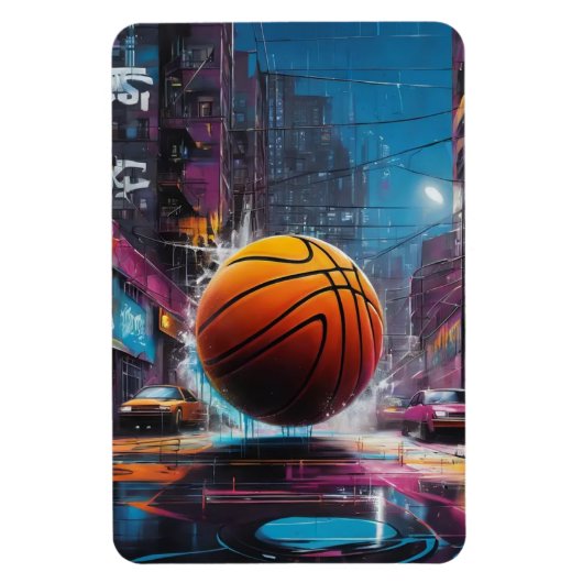 Basketball Magneet (Verticaal)