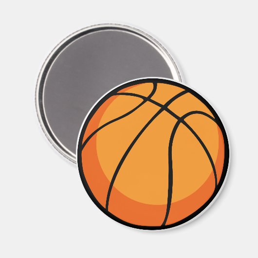 Basketball Magneet (Voorkant / Achterkant)