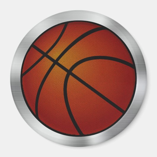  Basketball Magnets BULK Kortingen Magneet (Voorkant)
