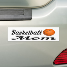 Basketball Mam Bumpersticker
