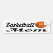 Basketball Mam Bumpersticker (Voorkant)