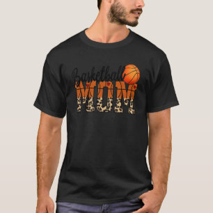 Basketball Mam houdt van mijn kinderspel T-shirt