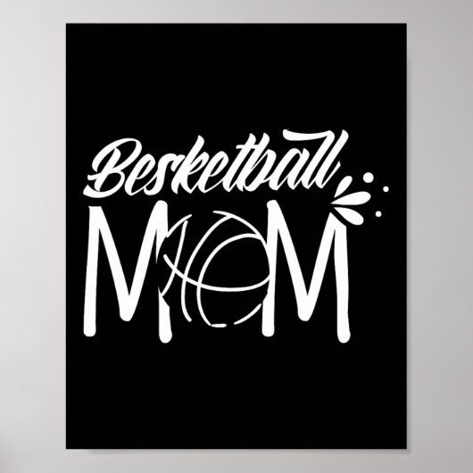 Basketball mam Match Coach Team Player Poster (Voorkant)