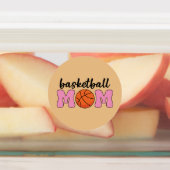 Basketball Mam Moederdag Labels (Aangebracht)