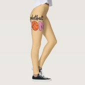 Basketball Mam Moederdag Leggings (Rechts)
