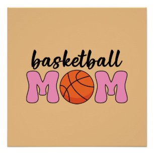 Basketball Mam Moederdag Perfect Poster