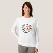 Basketball Mam Print T-shirt (Voorkant volledig)