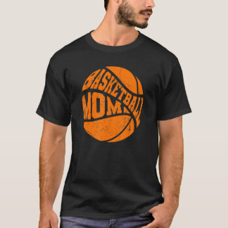 Basketball Mam Sport Happy Mothers Dag T-shirt