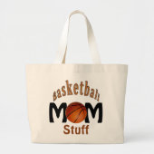  Basketball Mam Stuff, Jumbo Tas (Voorkant)