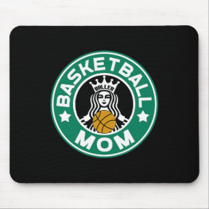 Basketball Mam voor Vrouwen Moeder van Speler Vrou Muismat