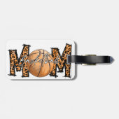 Basketball mama bagagelabel (Achterkant horizontaal)