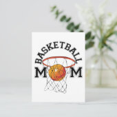 Basketball mama briefkaart (Staand voorkant)