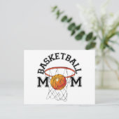 Basketball mama briefkaart (Staand voorkant)