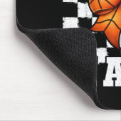 Basketball Mama Coquette Bow Game Day Funny Srts L Muismat (Hoek)