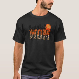 Basketball mama houdt van mijn kinderspel Basketb T-shirt