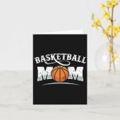 Basketball mama kaart (Gele Bloem)