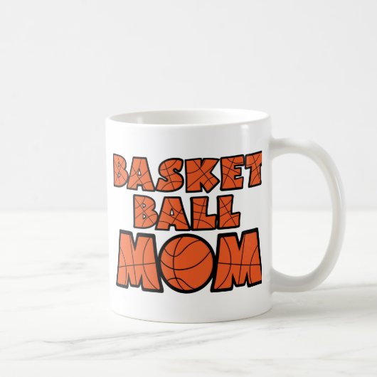 Basketball mama koffiemok (Rechts)