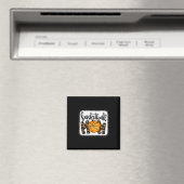Basketball mama Leopard Basketball Mama Magneet (Insitu (Vaatwasser))