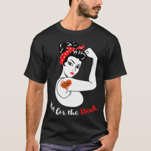 Basketball mama niet voor het Weak T-shirt