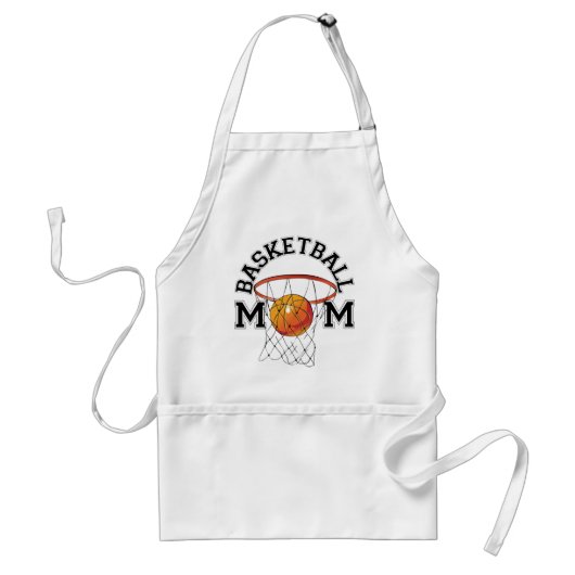 Basketball mama standaard schort (Voorkant)