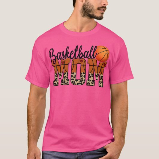 Basketball mama t-shirt (Voorkant)