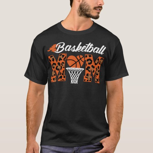 Basketball mama t-shirt (Voorkant)