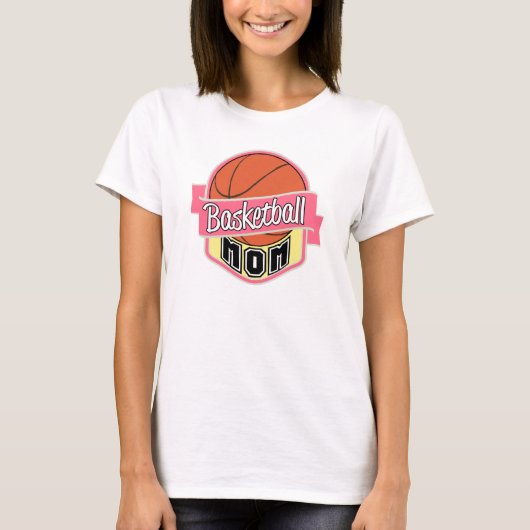 Basketball mama t-shirt (Voorkant)