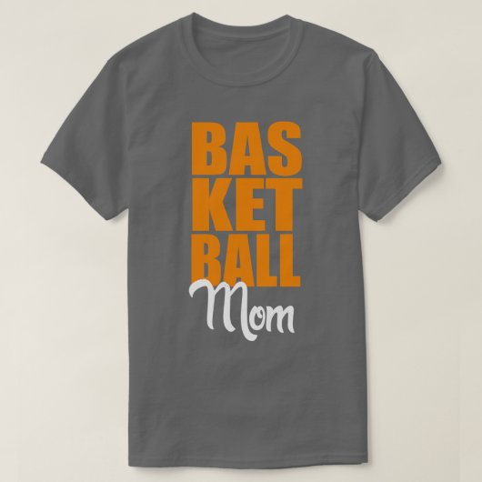 Basketball mama t-shirt (Design voorkant)
