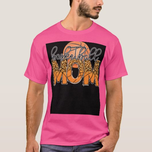 Basketball mama t-shirt (Voorkant)