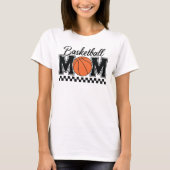 Basketball mama t-shirt (Voorkant)