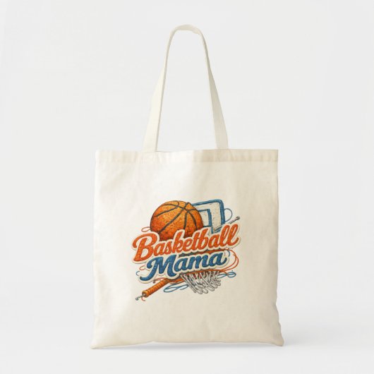 Basketball Mama Tote Bag (Voorkant)