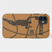 Basketball Man iPhone iPad iPod Galaxy Razr Hoesje (Achterkant (horizontaal))