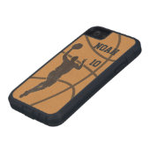 Basketball Man iPhone iPad iPod Galaxy Razr Hoesje (Onderkant)