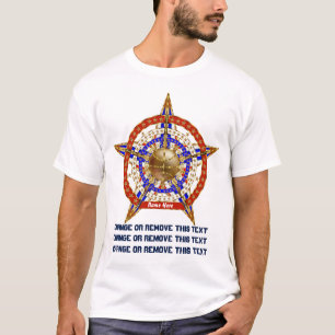 Basketball-Mannen Pas alleen het Jouw naam licht a T-shirt