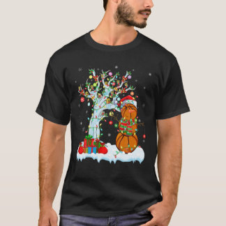 Basketball - mas - boom - verlichting - Snowman Ba T-shirt