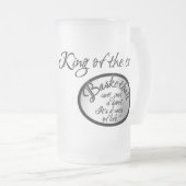 Basketball Matglas Bierpul (Voorkant rechts)