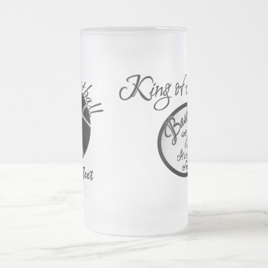 Basketball Matglas Bierpul (Center)