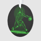 Basketball Medal Ornament (voorkant)