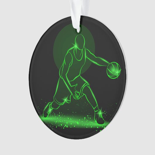 Basketball Medal Ornament (voorkant)