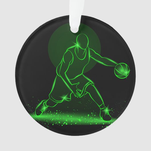 Basketball Medal Ornament (voorkant)
