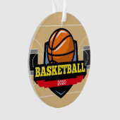 Basketball Medal Ornament (voorkant)
