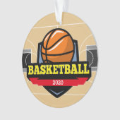Basketball Medal Ornament (voorkant)