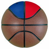 Basketball met aangepaste naam. basketbal (Rechts)