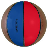 Basketball met aangepaste naam. basketbal (Verticaal)