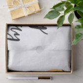 Basketball met Happy Birthday Tissuepapier (Geschenk)