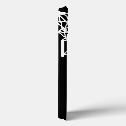 Basketball met zwarte en witte liefde Case-Mate iPhone case (Achterkant / Rechts)