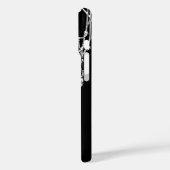 Basketball met zwarte en witte liefde Case-Mate iPhone case (Achterkant / Links)