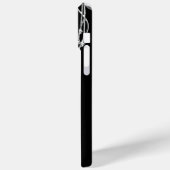 Basketball met zwarte en witte liefde Case-Mate iPhone case (Achterkant / Links)