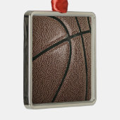 Basketball Metalen Ornament (Rechts)
